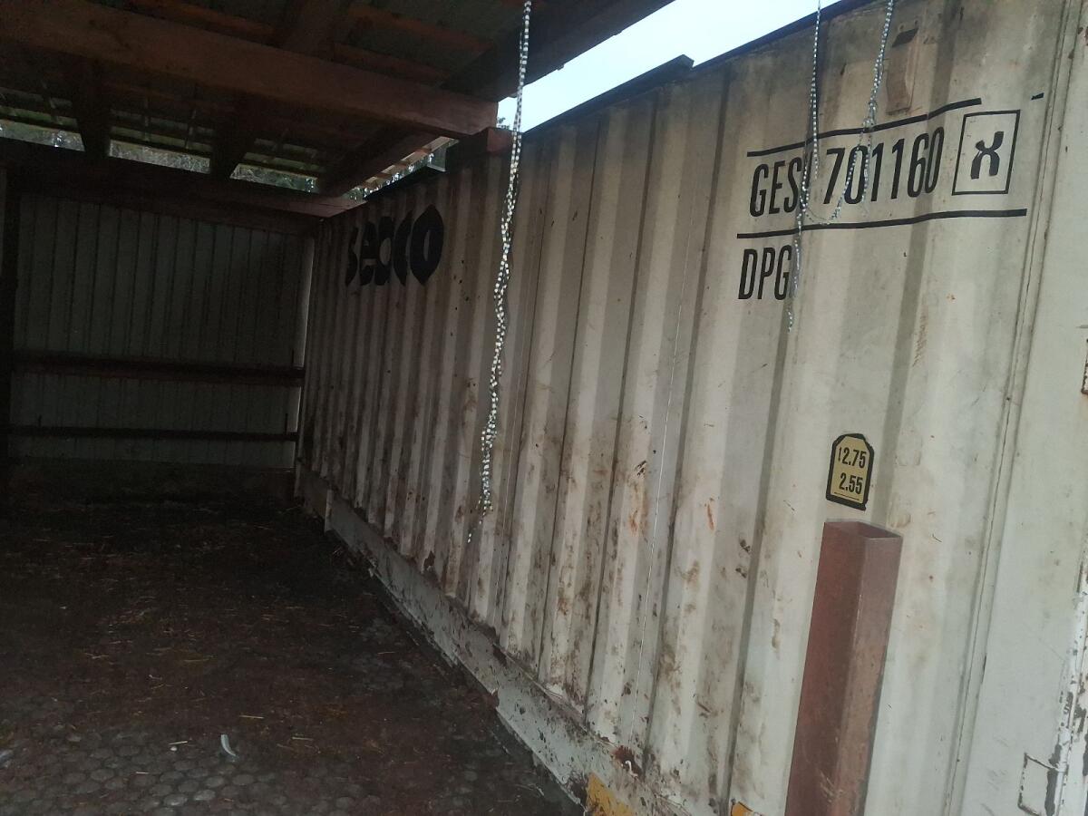 Lagercontainer Mobiler Hühnerstall 2