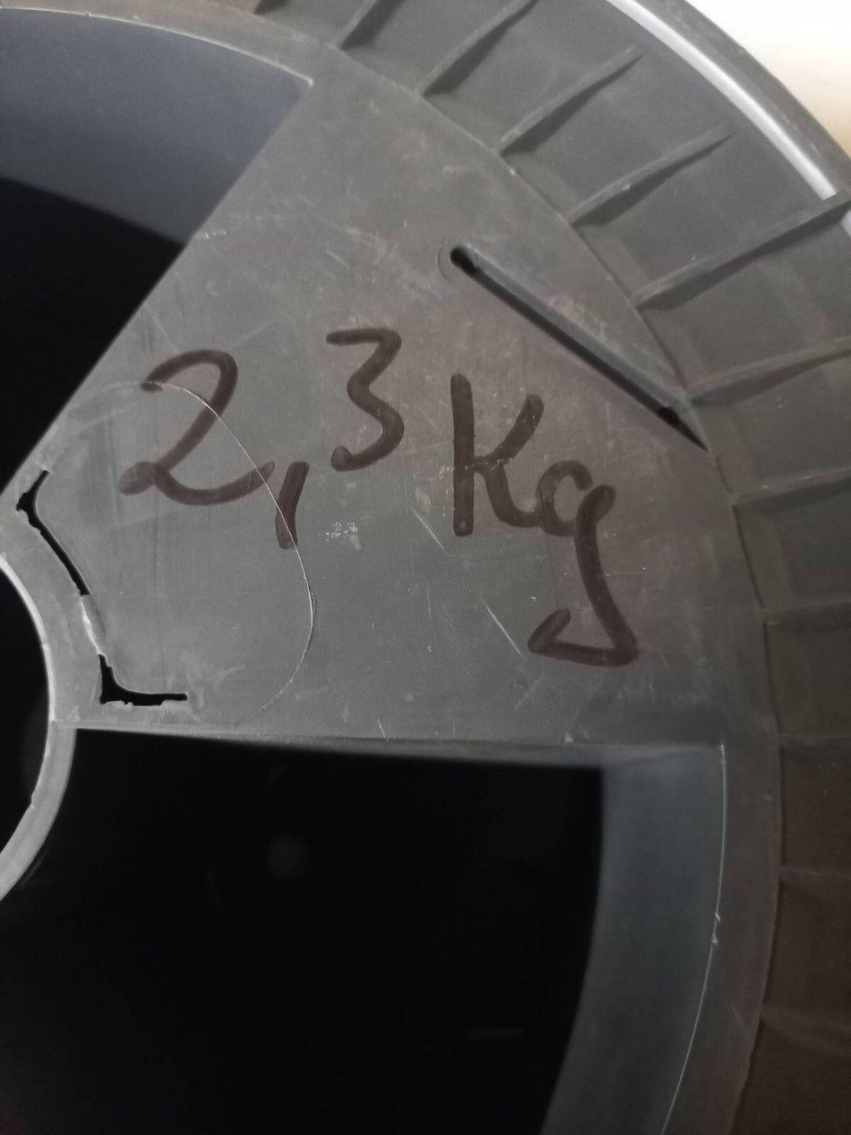 Alu-Draht Rest 2,3 kg, Drahtstärke 1,5 mm 3