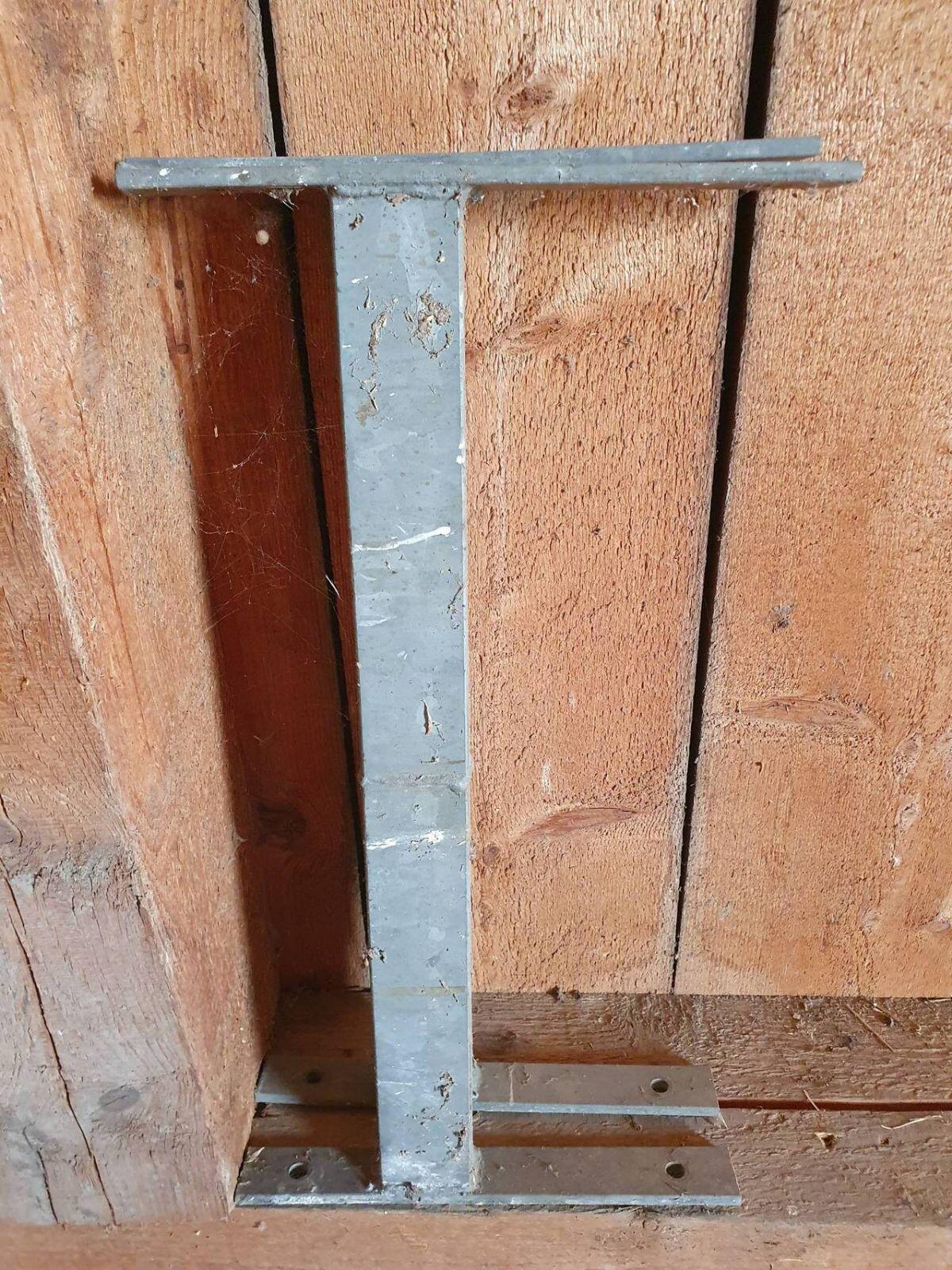 Schwerlastregal, Regalträger verzinkt 1