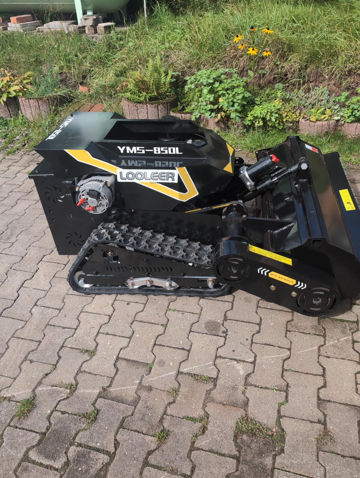 RC Raupenmulcher / Mulchraupe 2