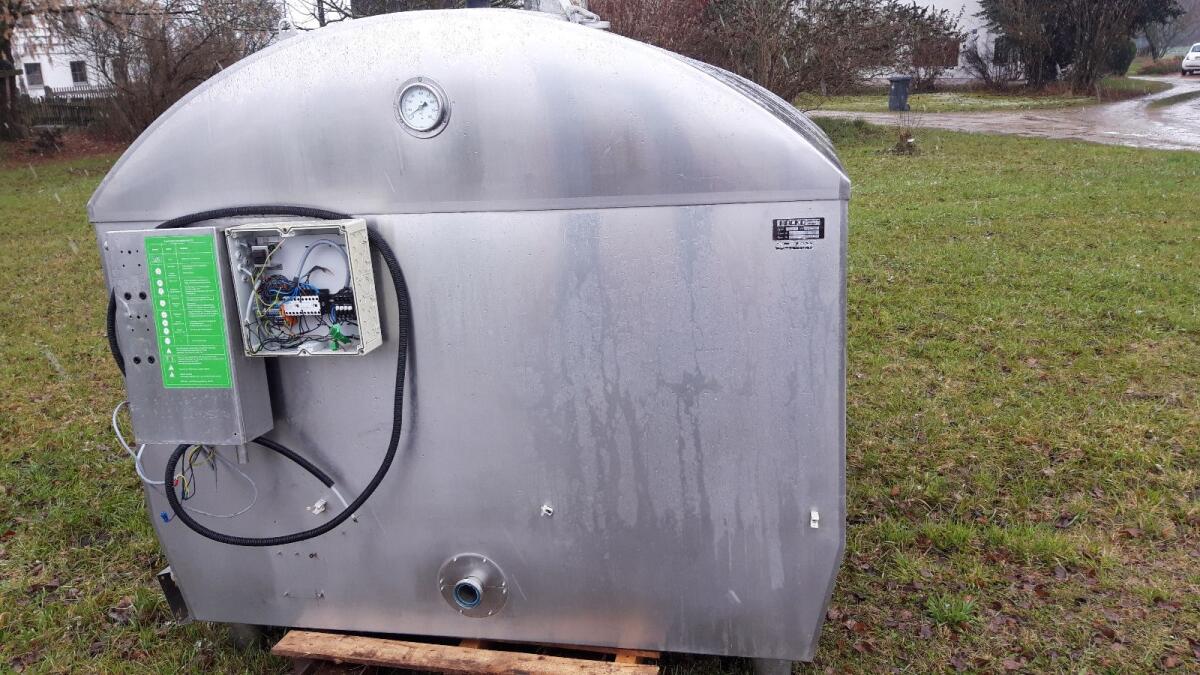 Eiswassermilchtank 3