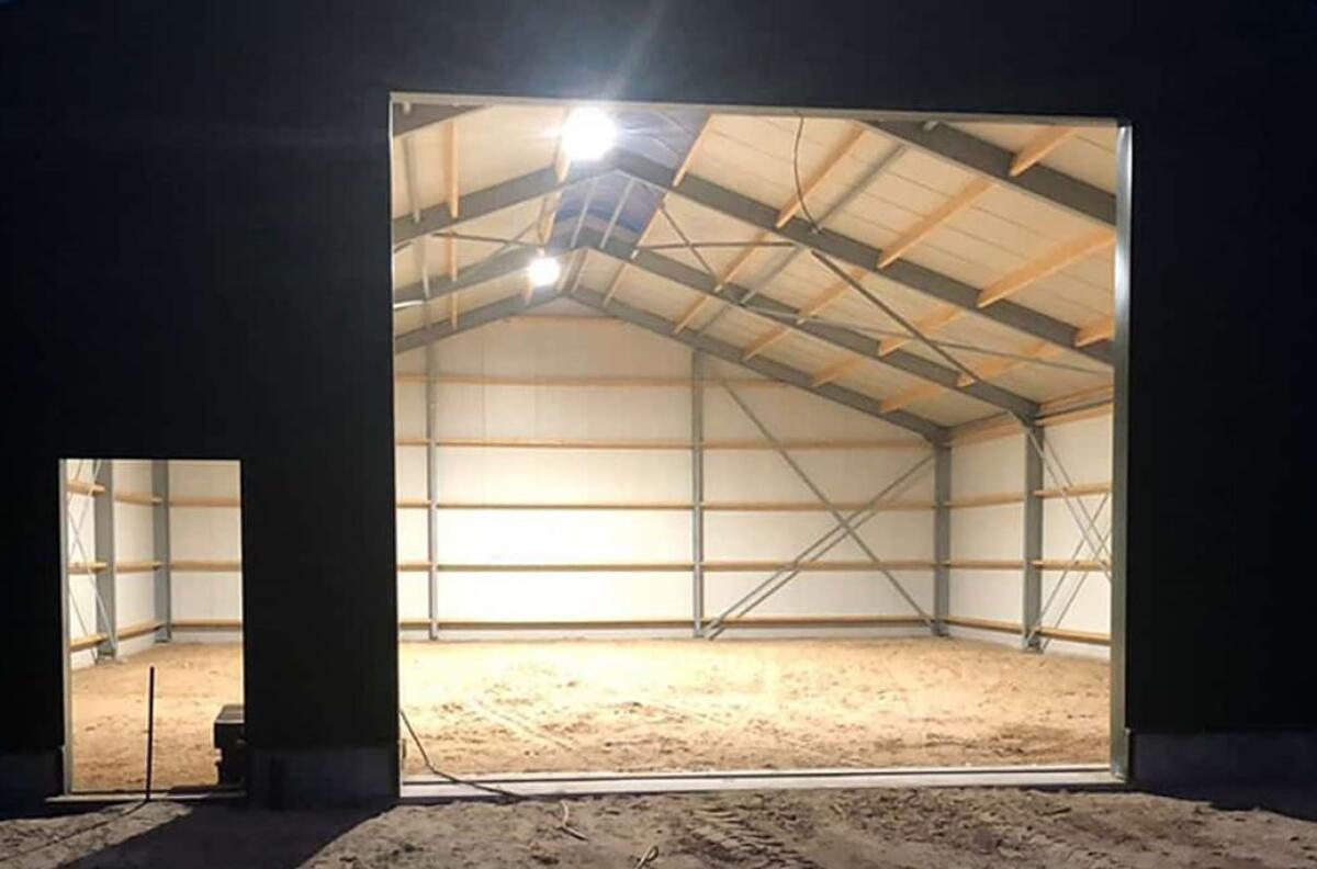 Hallenstrahler LED 800, 500 W für Garage, Halle, Lagerhalle 2