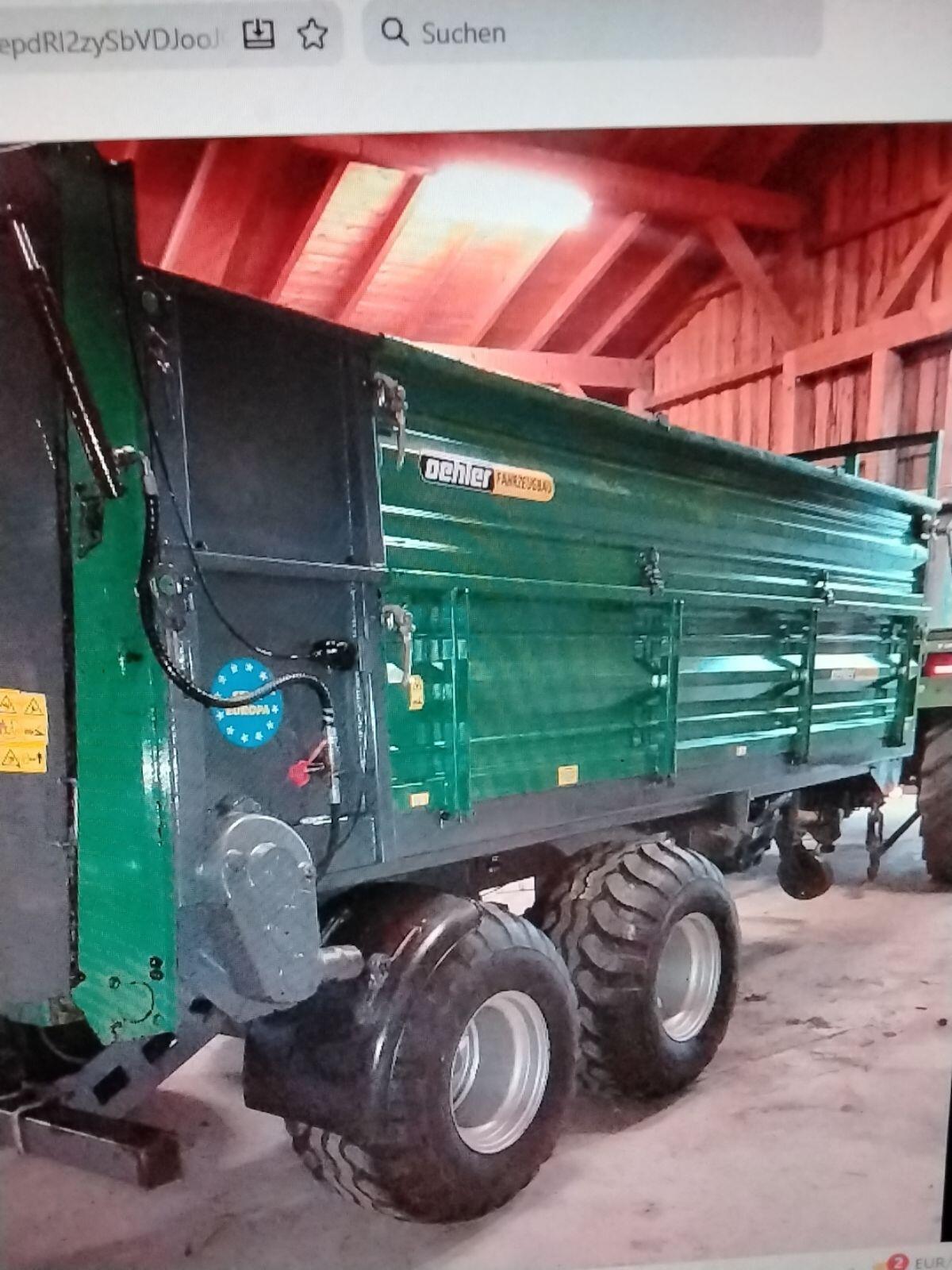 Oehler Stalldungstreuer 2