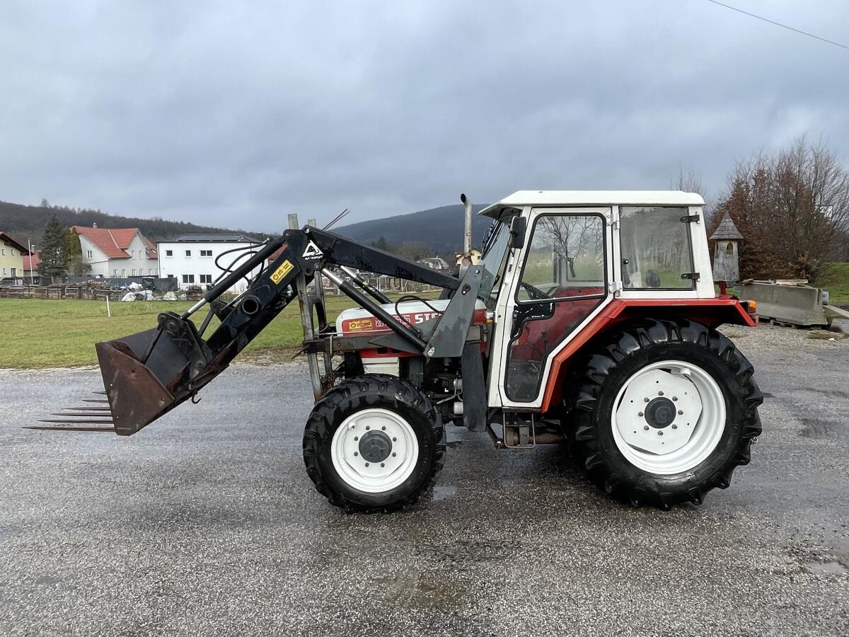 Steyr 8055a inkl. Frontlader 2