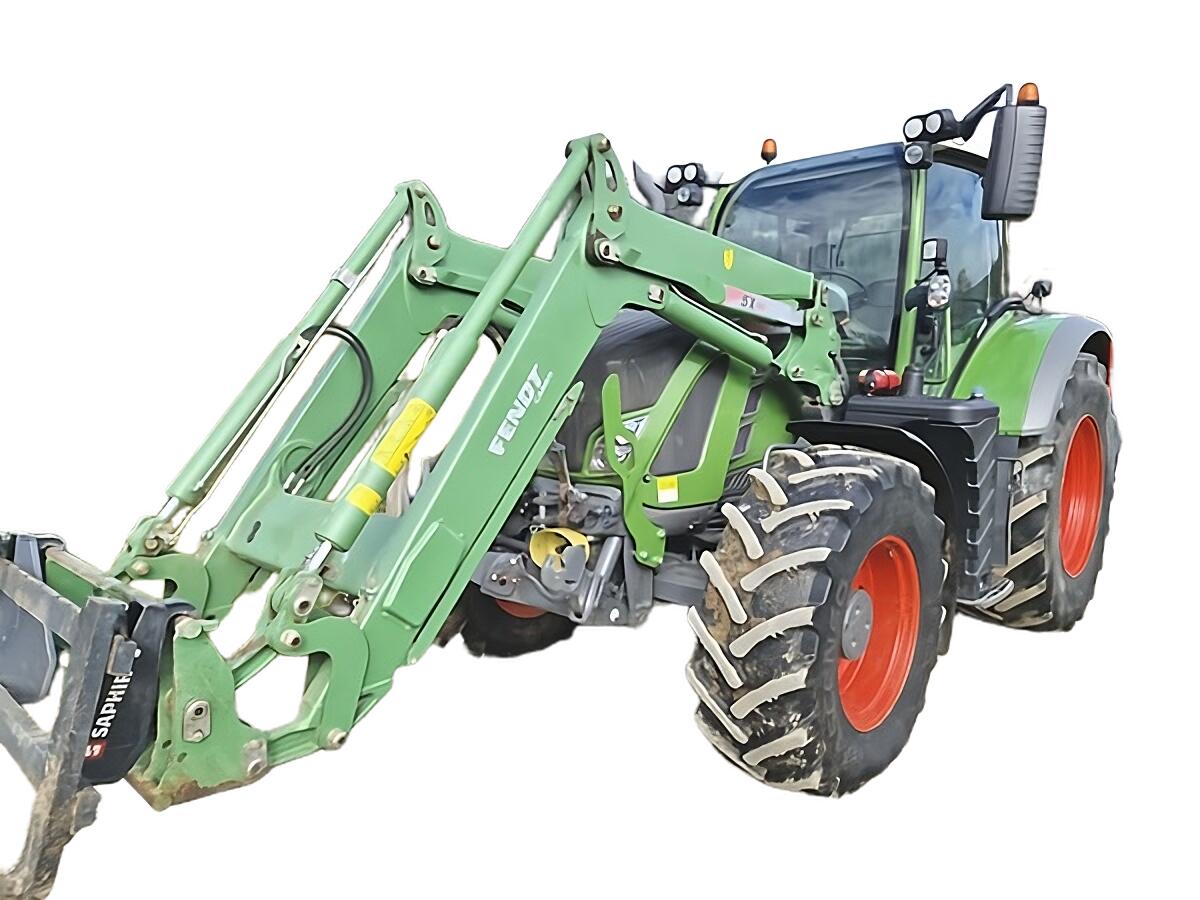Fendt 716 Profi mit Fendt Cargo 5x90 Frontlader 1