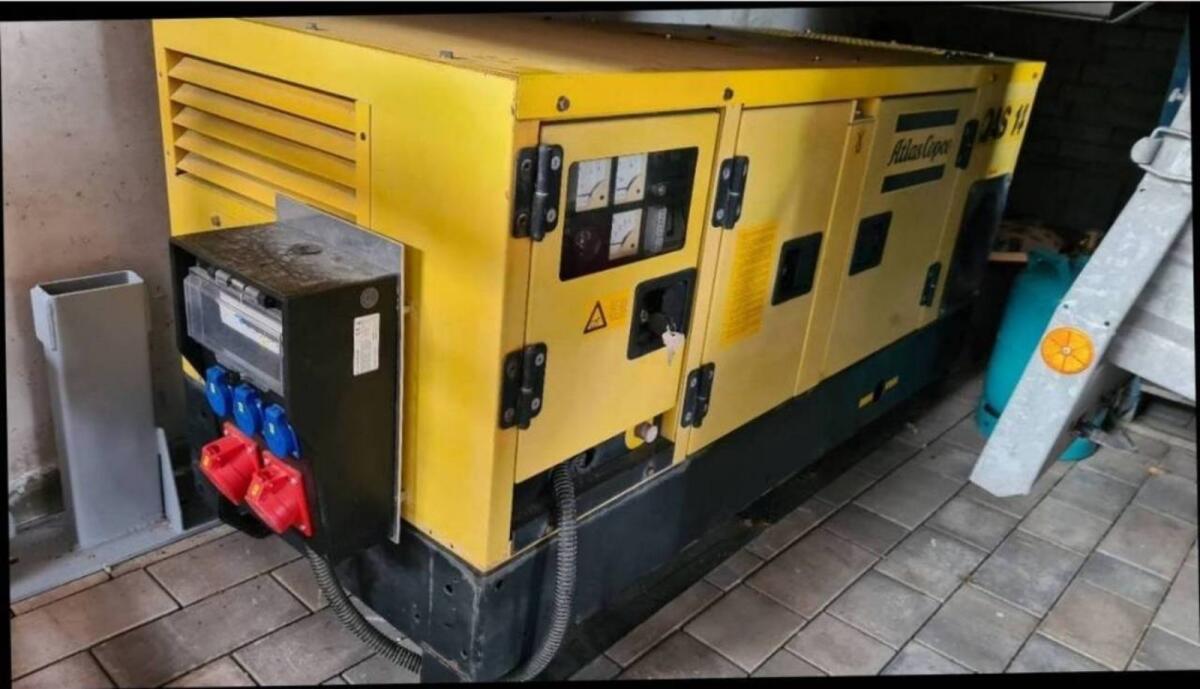 Stromerzeuger Atlas Copco 2