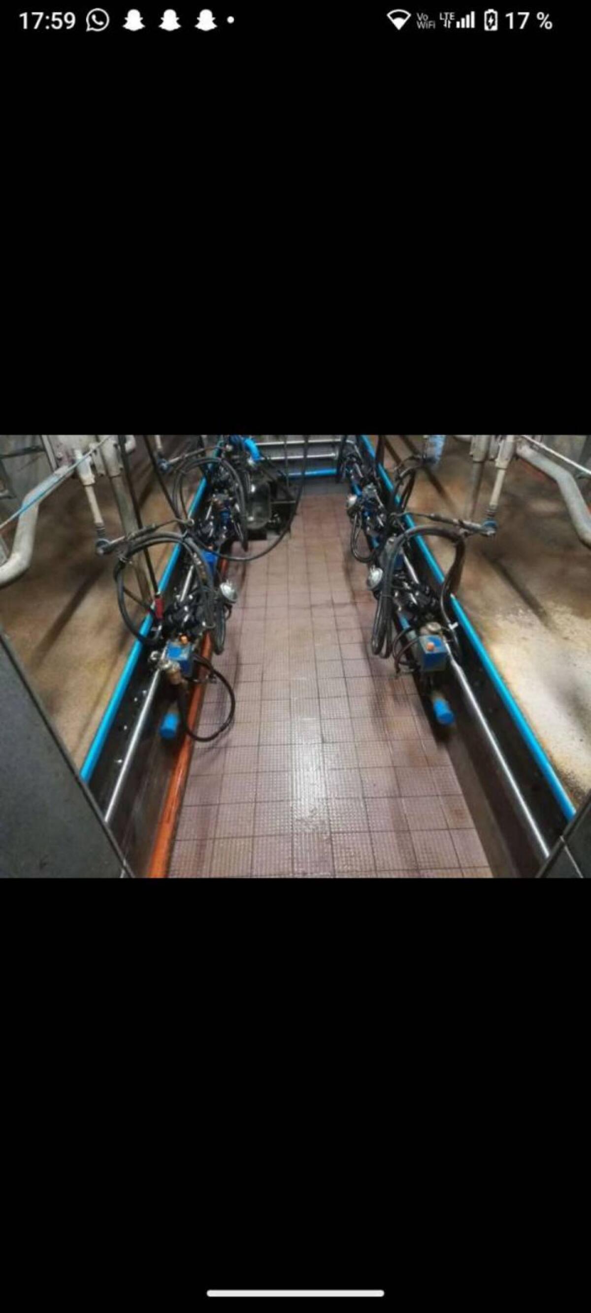 Verkaufe Delaval 2x3 Fischgräten Melkstand 1