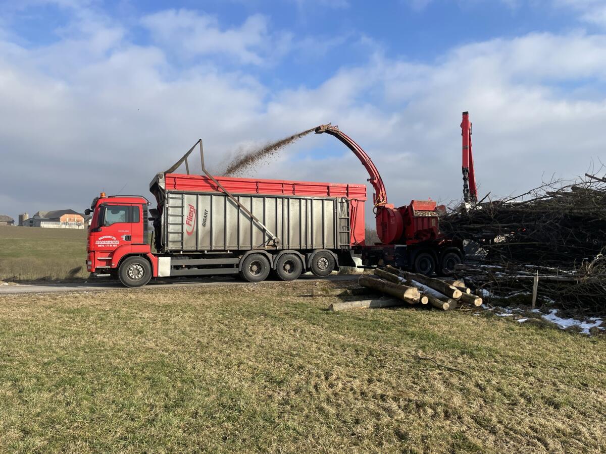 MAN Fliegl Abschiebewagen 3