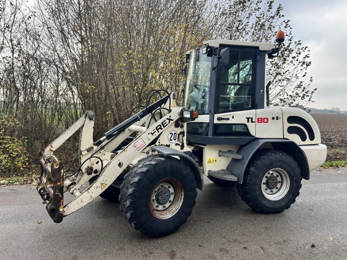 Terex TL 80 Radlader 3.800 Bstd. 1