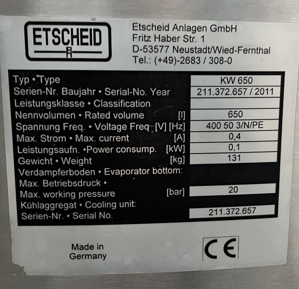 Verkaufe Milchtank 650 l - steckerfertig 3