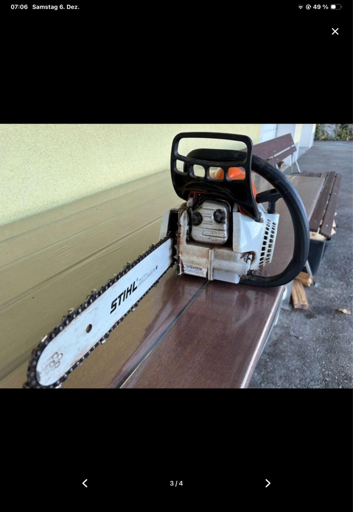 Motorsäge Stihl MS181C Leichtstart 35 cm 3