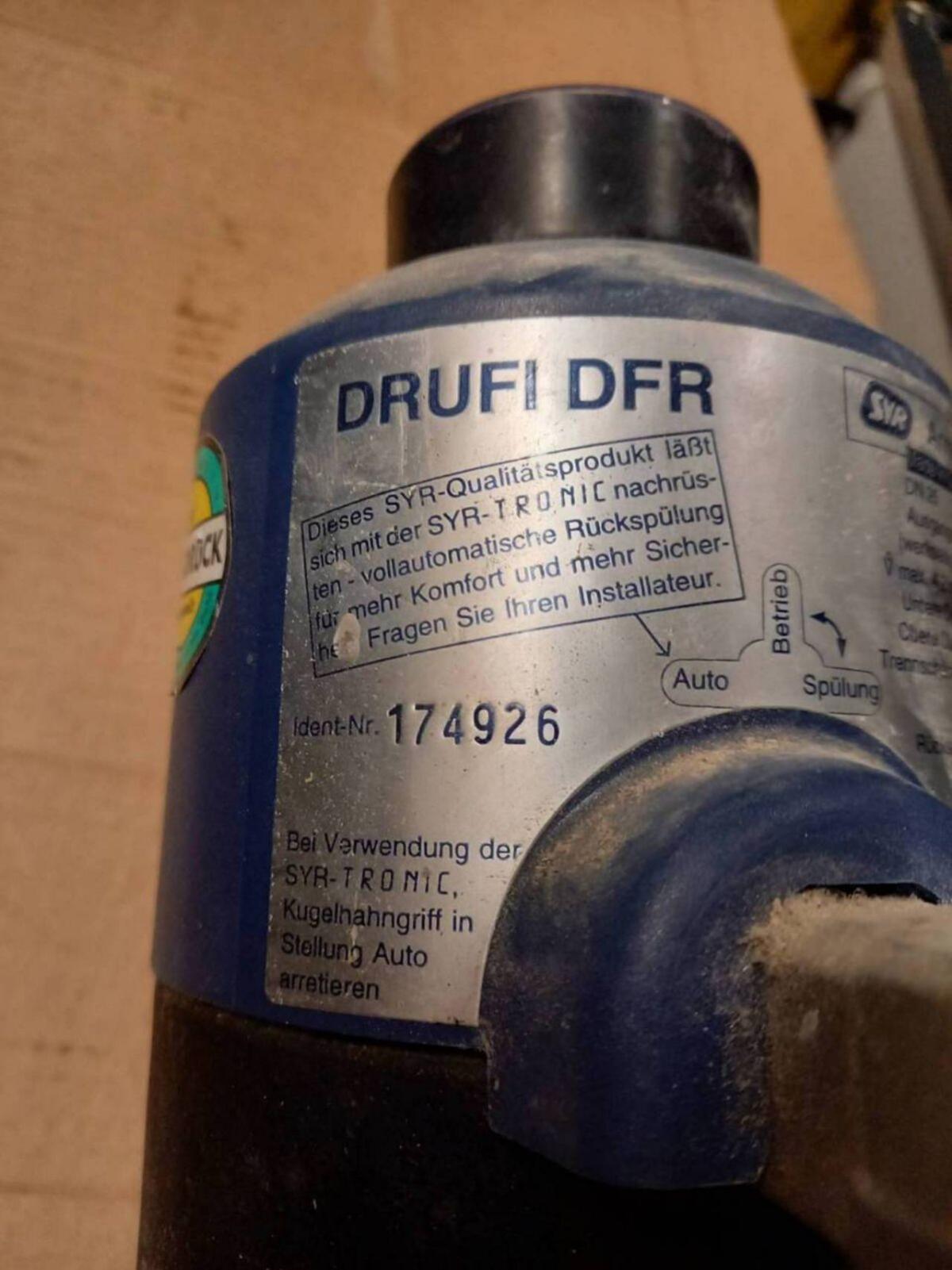 Gebrauchter Wasserfilter DRUFI DFR 2
