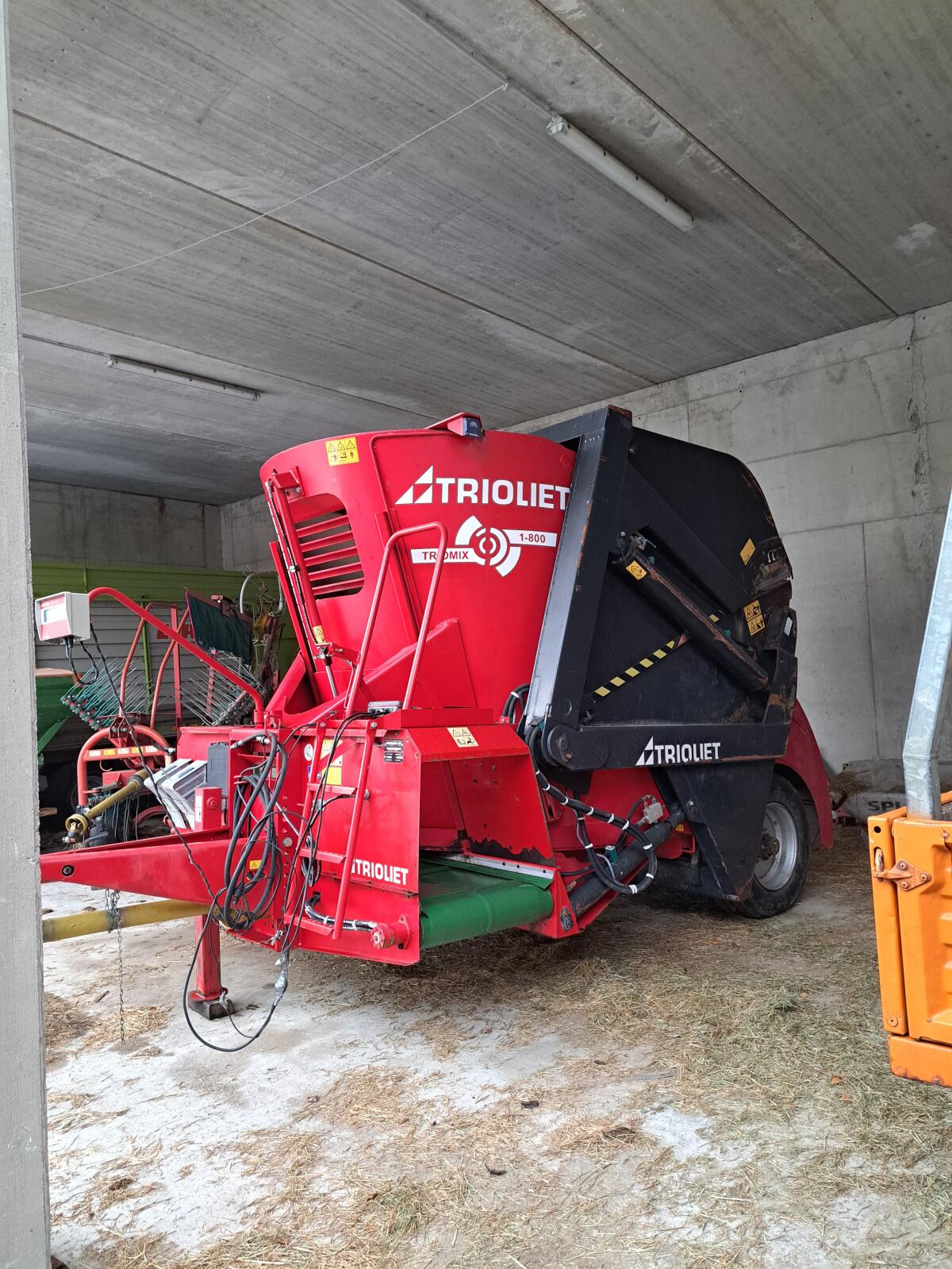 Futtermischwagen Trioliet Triomix 1-800, Selbstbefüller 2