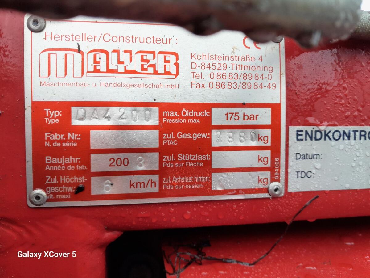 Verkaufe günstig Siloking Silokamm 4200 2