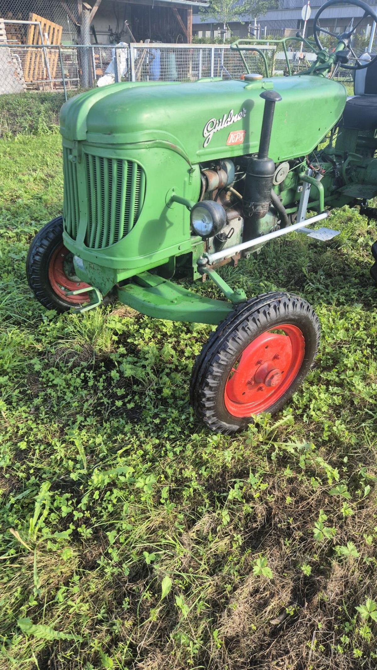 Güldner Traktor ADN10W mit 16 PS aus dem Bj. 1956. 3