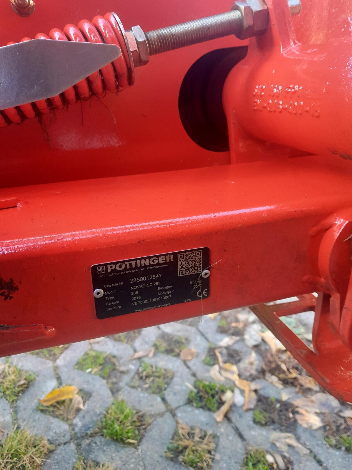 Pöttinger Novadisc 265 2