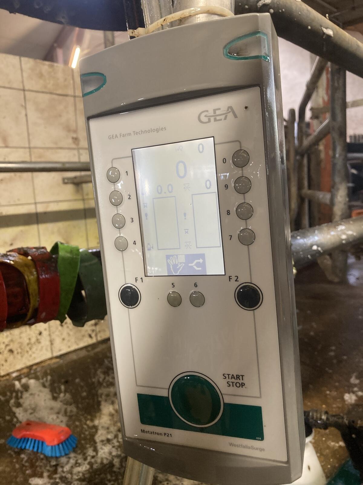 GEA Westfalia P21 Melkplatz 1