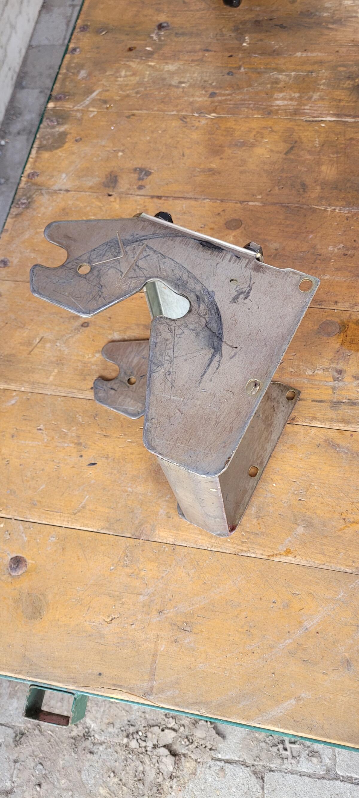 Schneeschild TS125 Tielbürger mit Anbauadapter und Schneeketten 2