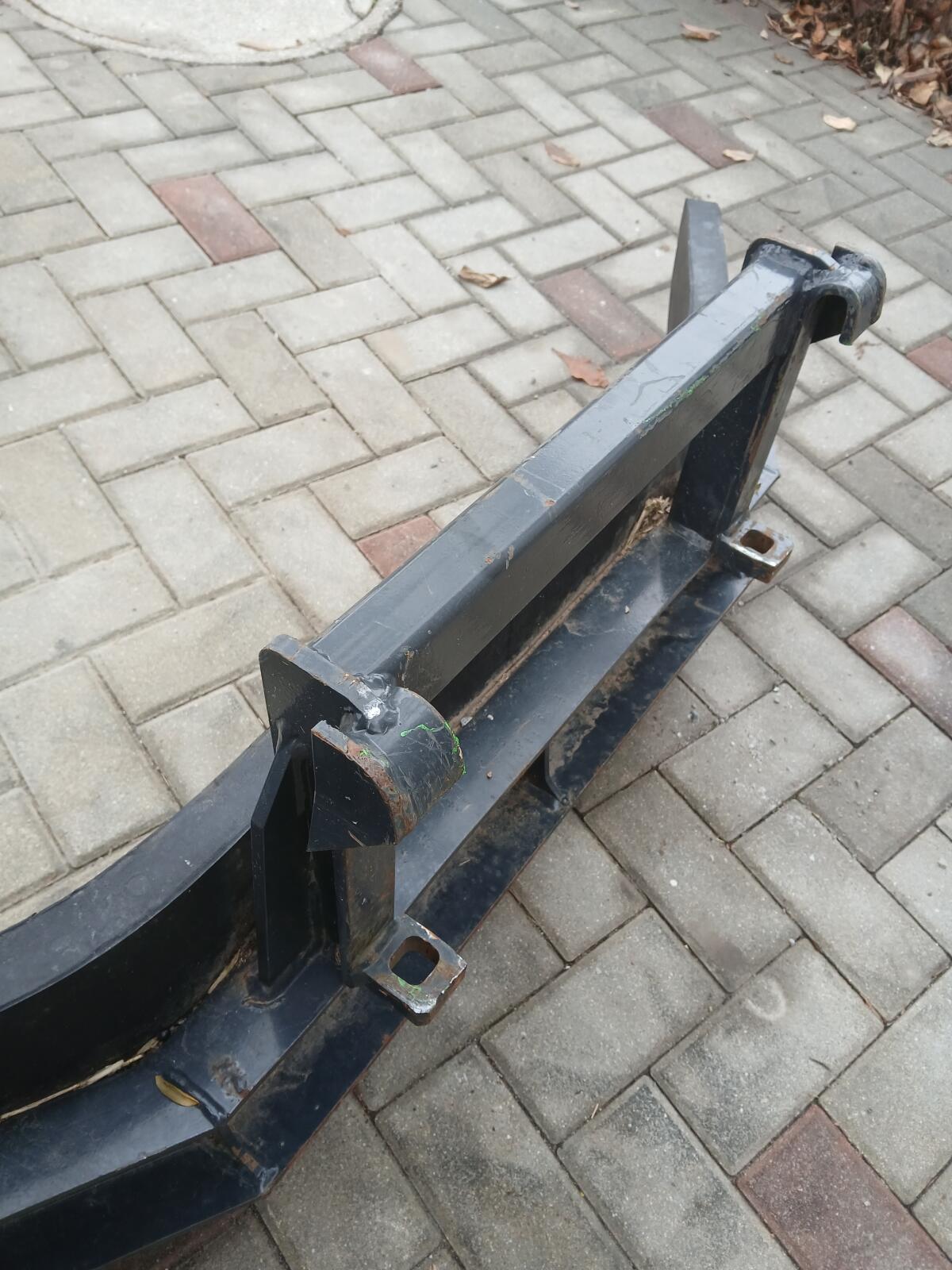 Avant-Aufnahme Schneeschild, Gummi, gebraucht, Hoflader 3