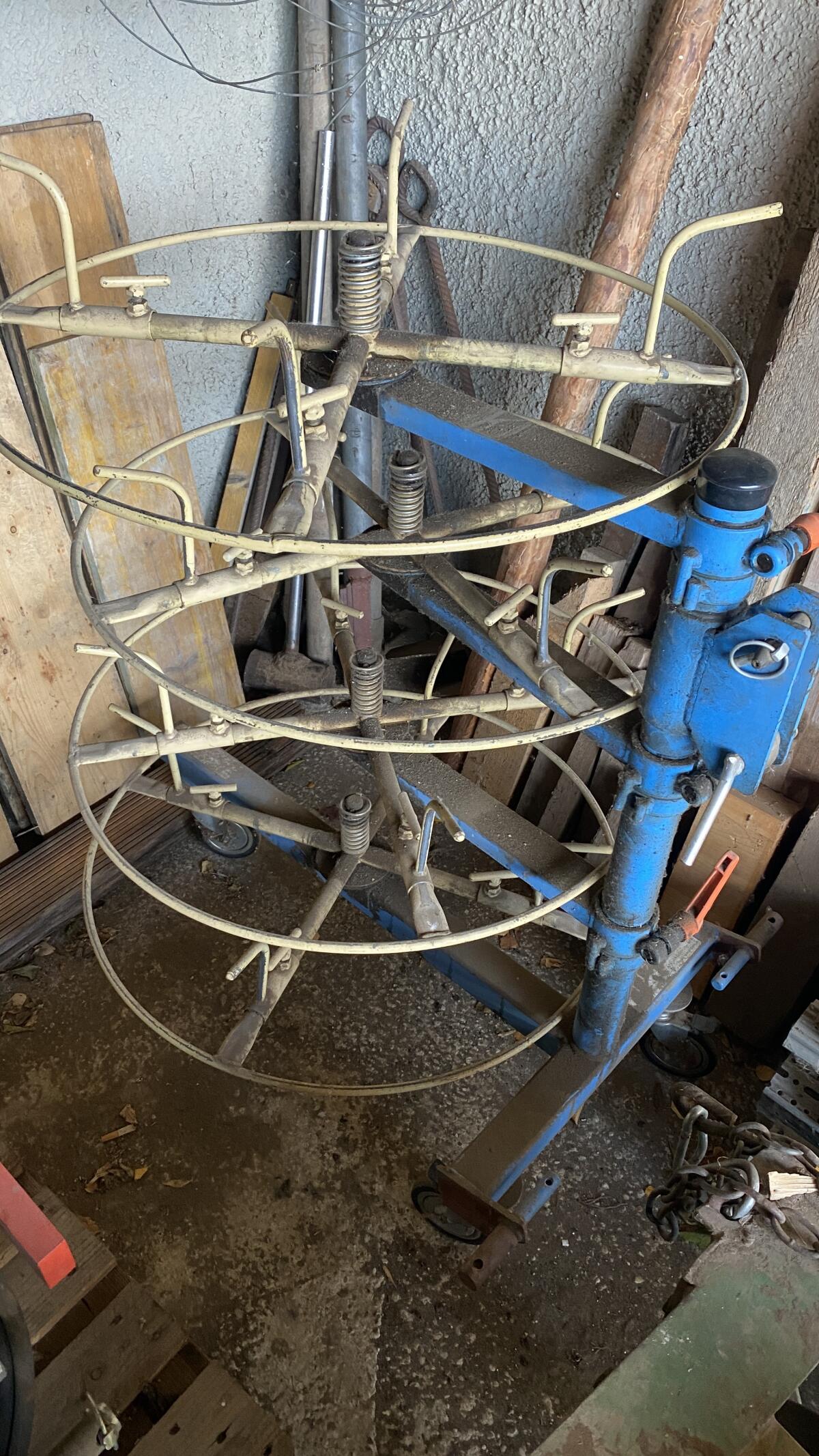 Drahtabwickelgerät, 4 Drähte 1