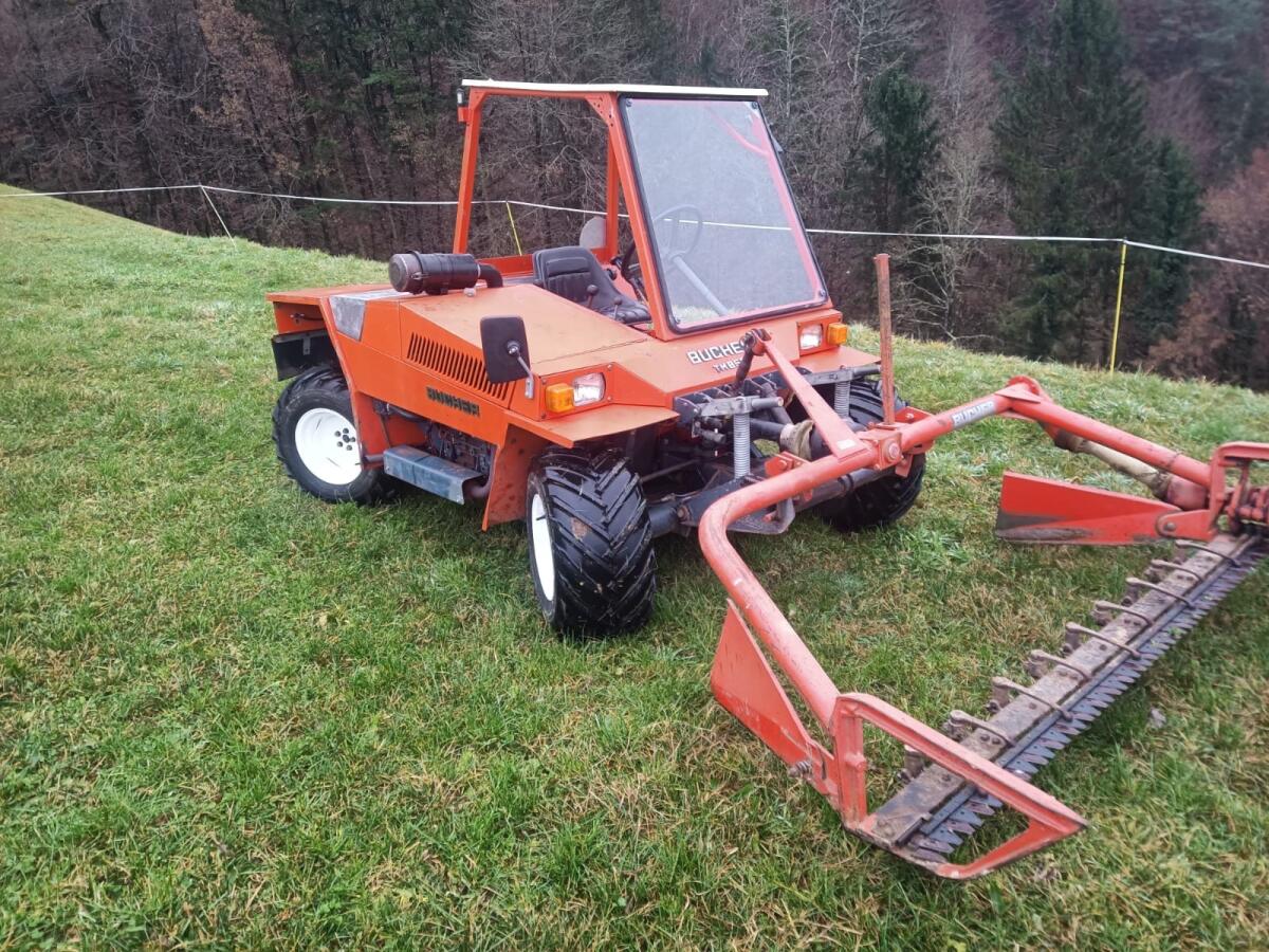 Bucher TM850 Metrac inkl. Doppelmessermähwerk 2