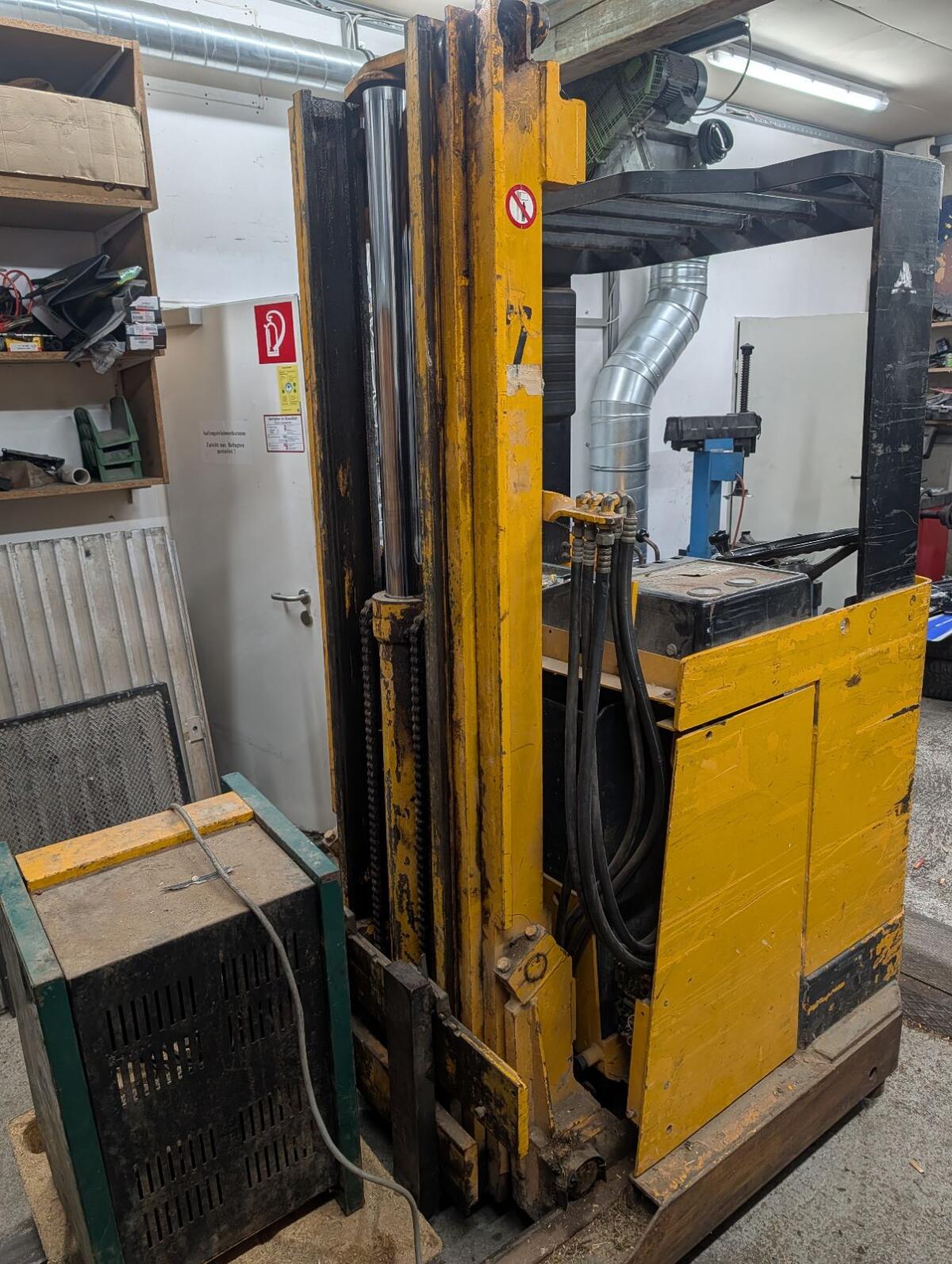 Jungheinrich Schubmaststapler Hubgerüst ETV A 12.5 6 m 1