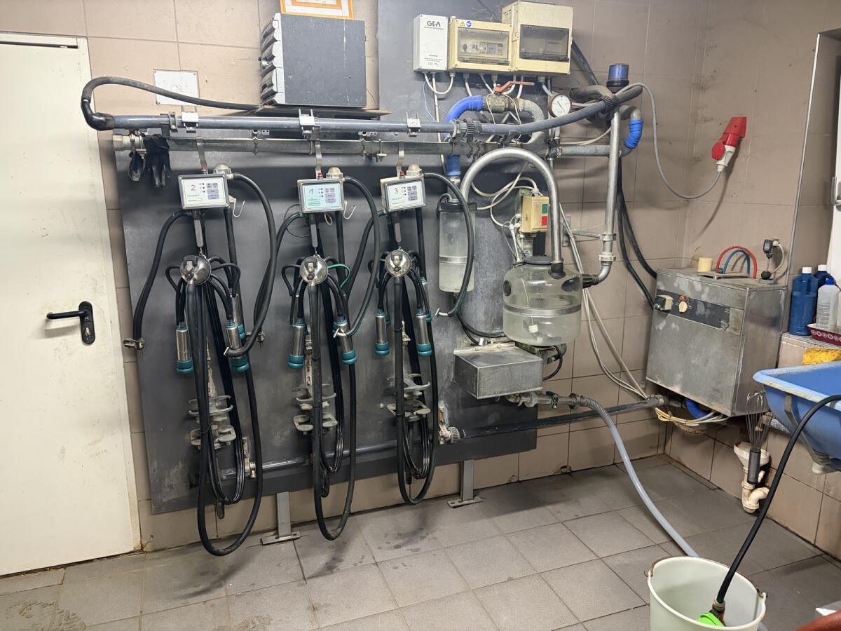 Westfalia Rohrmelkanlage 1