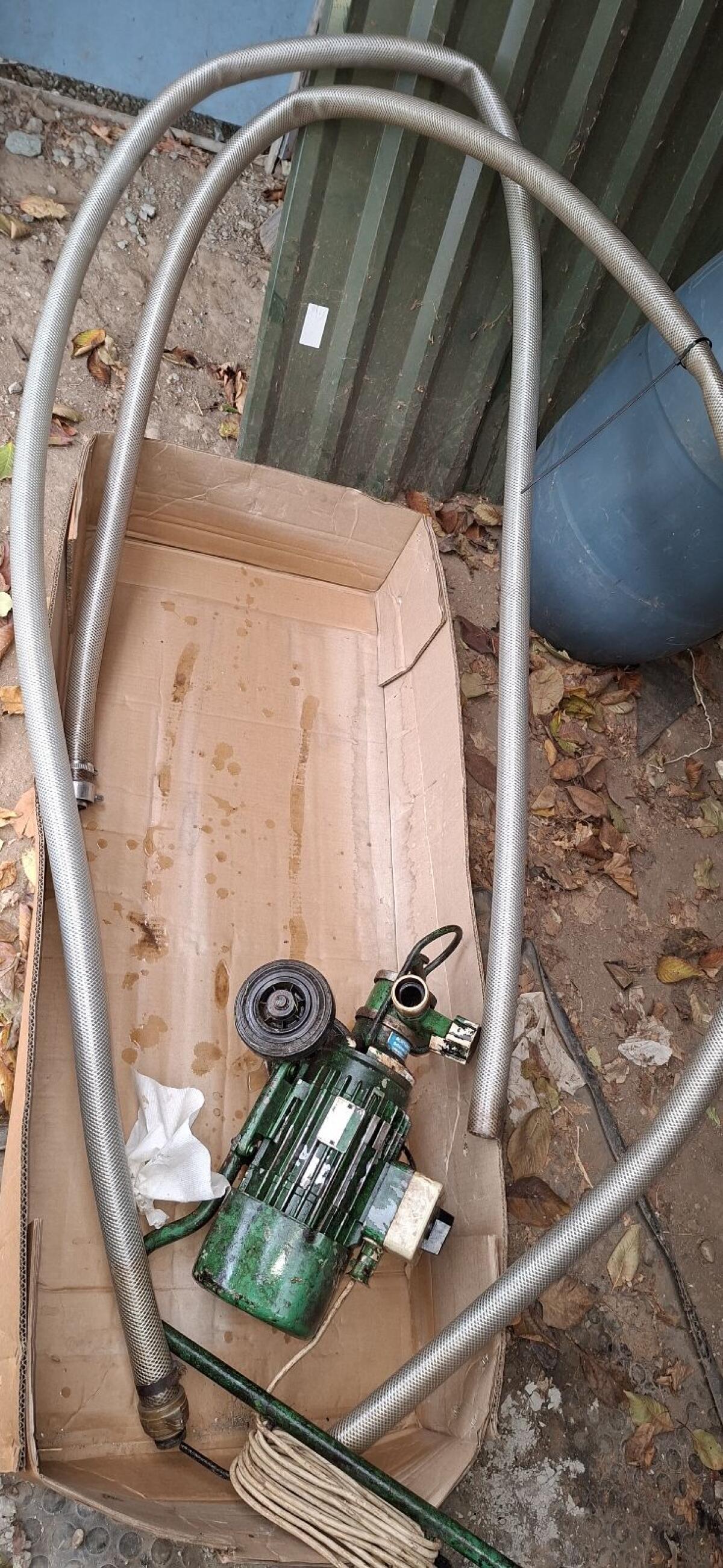 Set Maische Weinpumpe Filtrierer 2