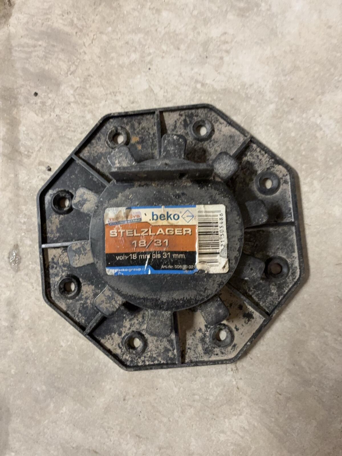 Stelzlager für Terrassenboden 2