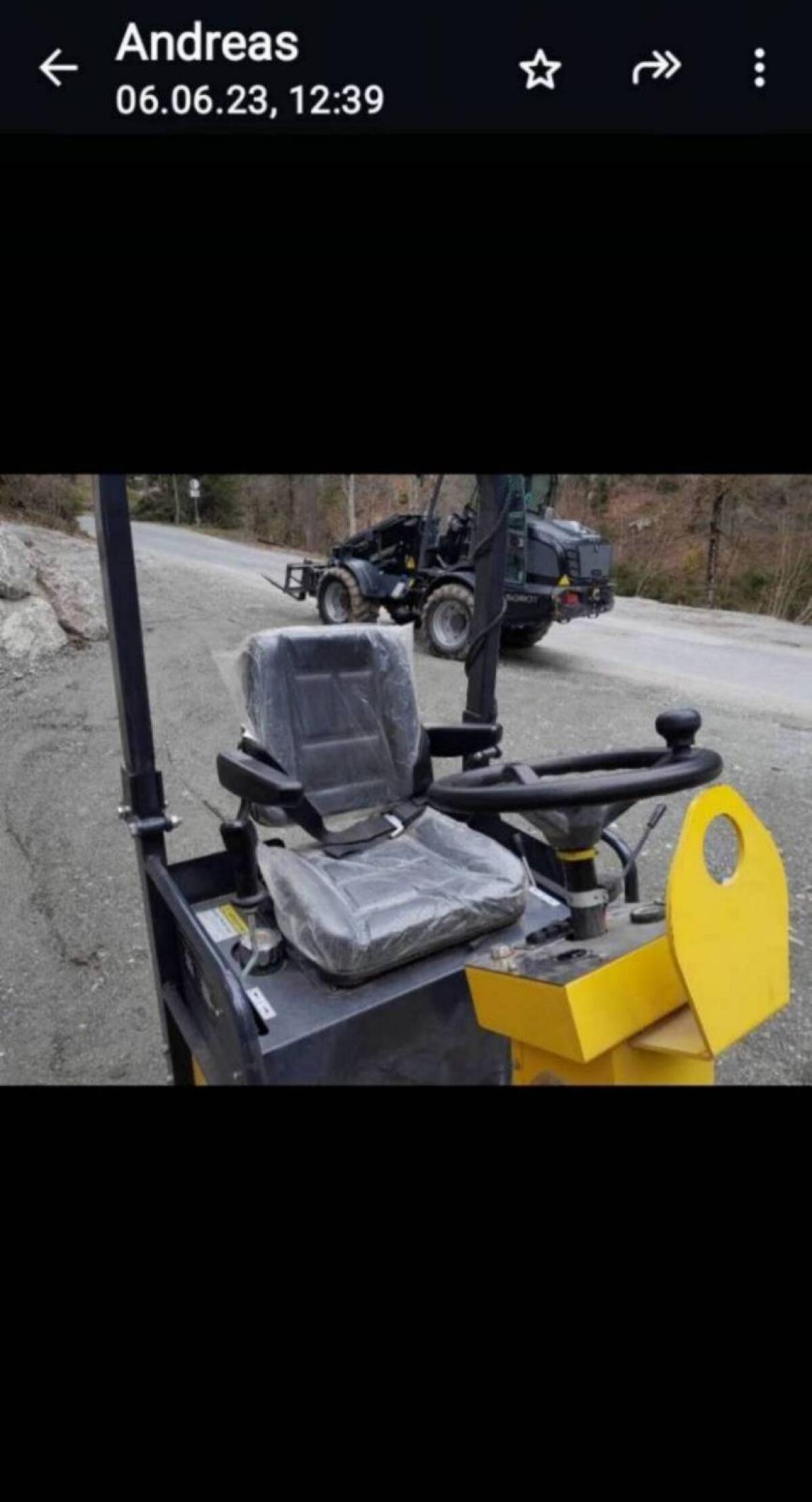 Walze, Aufsitzwalze Neuwertig 2