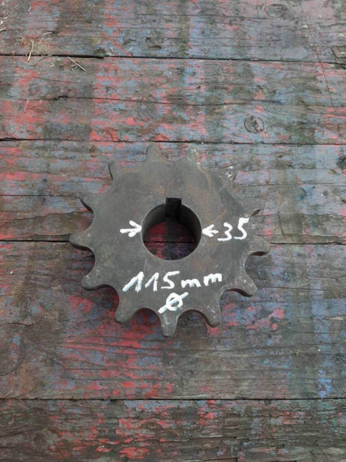 Kettenritzel 115 mm 1