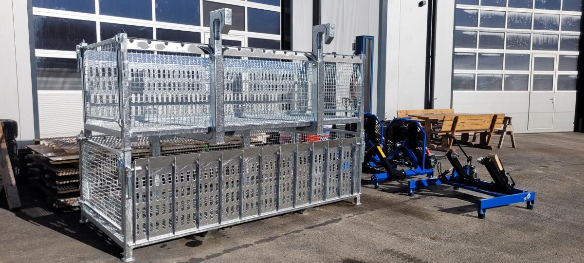 Transportkorb für Pistengeräte und Loipenmaschinen 1