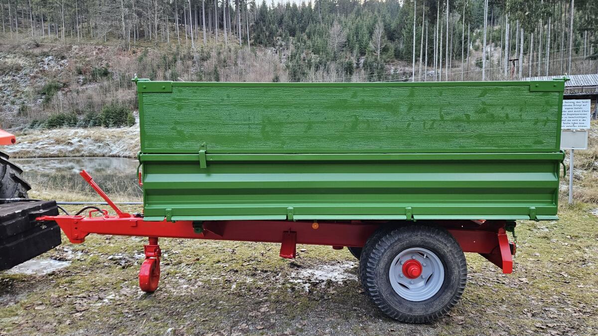 BRANTNER Anhänger 3-Seiten Kipper neu aufgebaut 5,2 t 2