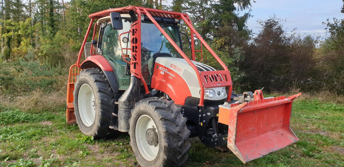 Steyr 4130 Profi CVT Forst 2