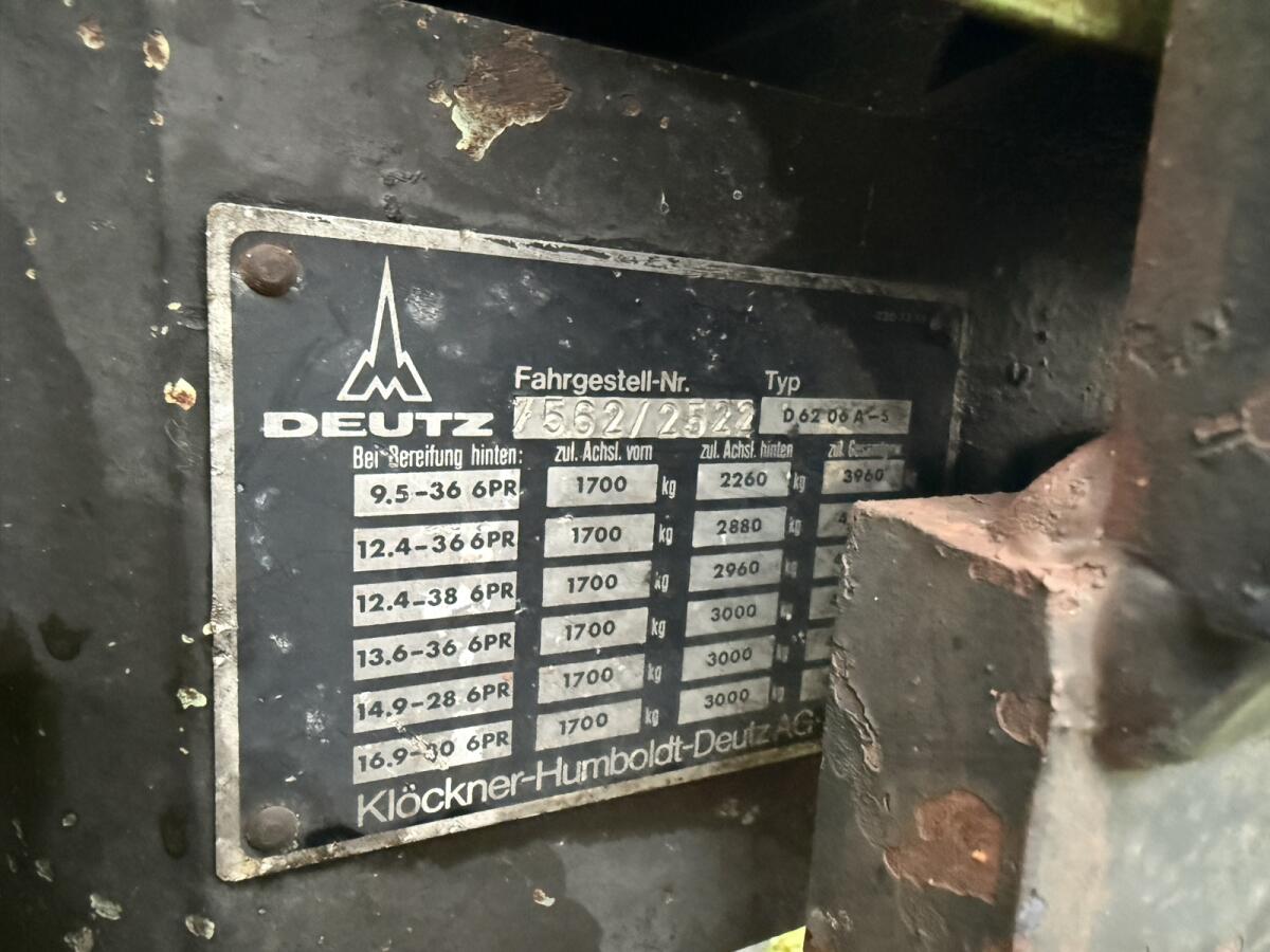 Deutz D6206A, Allrad, Frontlader 3