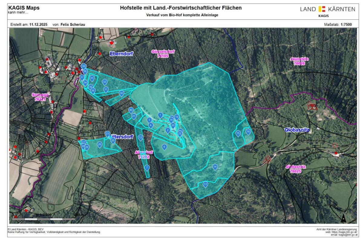 Verkauf vom Bio-Hof mit Land- und forstwirtschaftlichen Flächen - Alleinlage 1