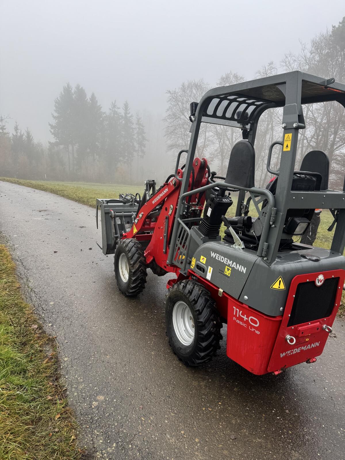 Weidemann 1140 Hoflader Radlader Frontlader 3