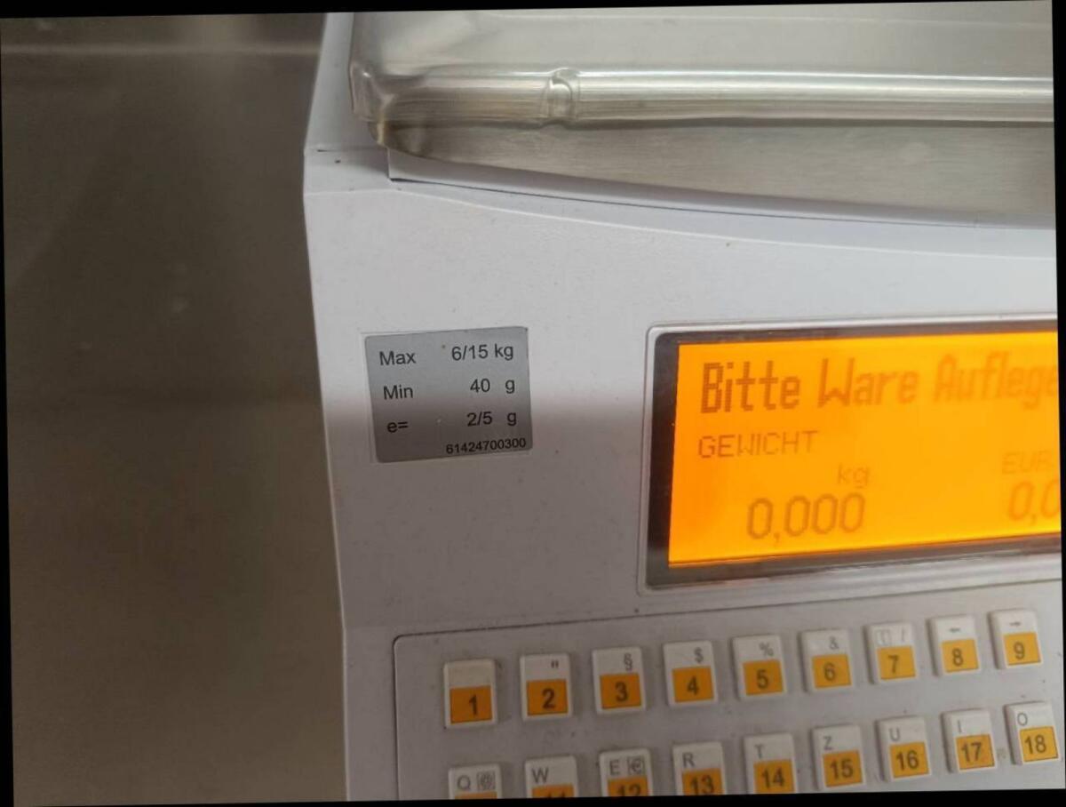 Bizerba Etikettenwaage, Bon-Drucker SC II 100 2