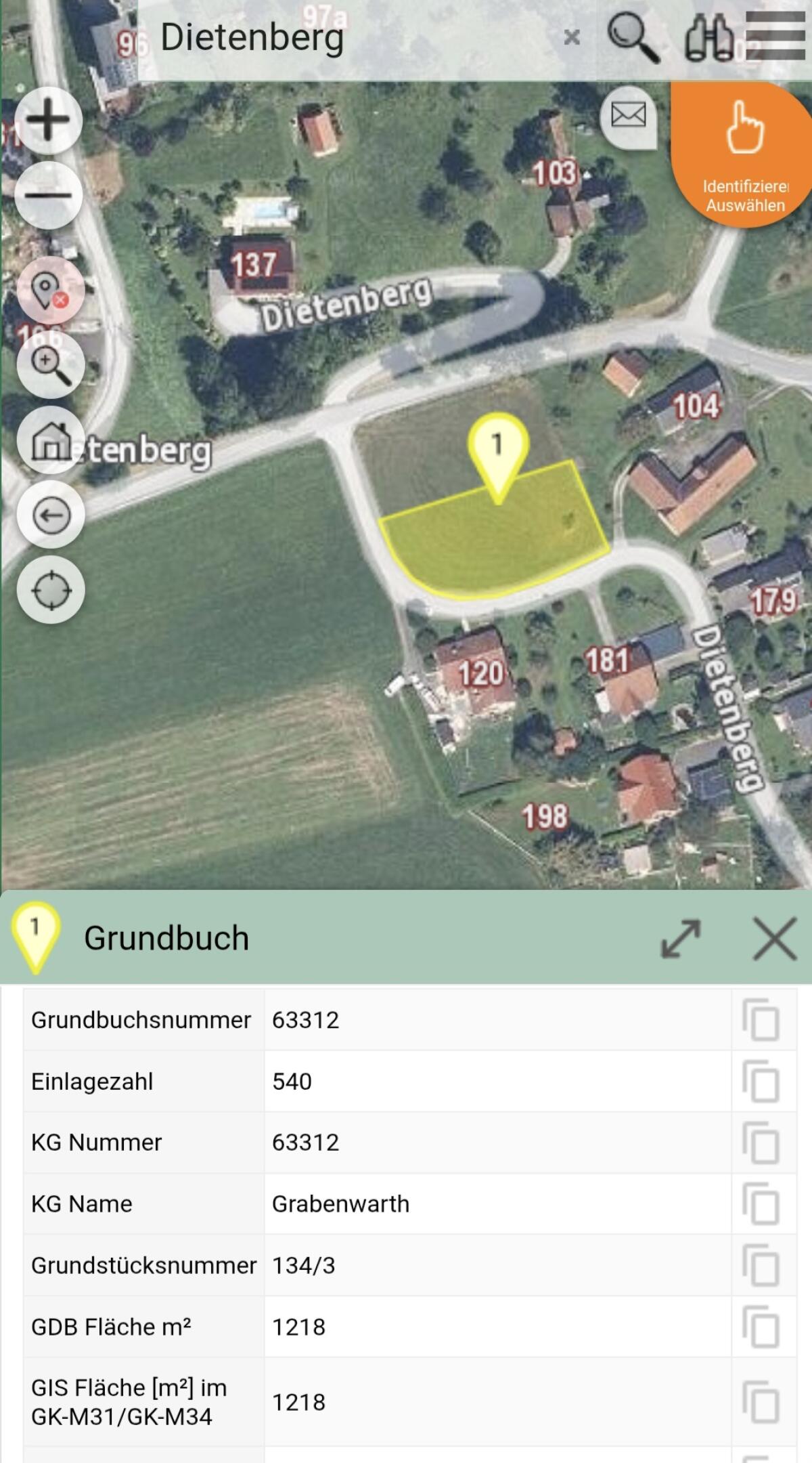 Baugrund am Dietenberg in Ligist zu verkaufen 1