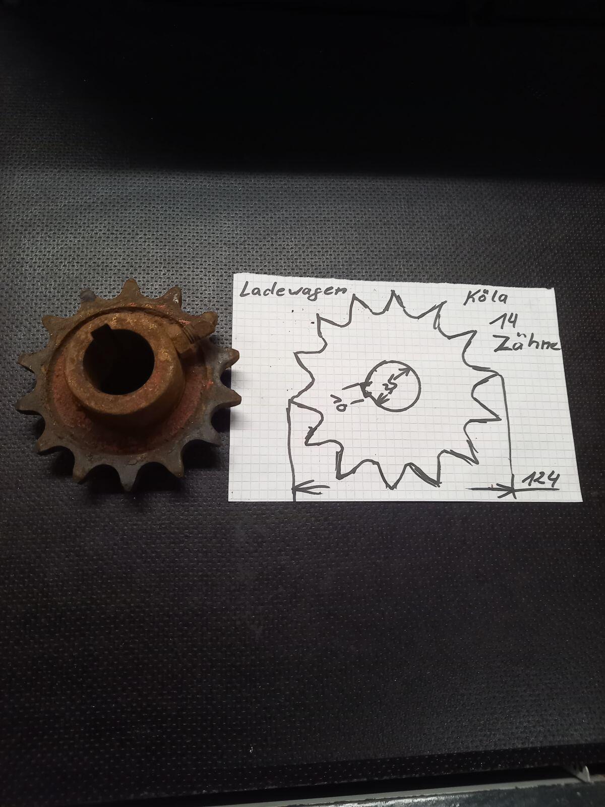 Kettenritzel Köla Ladewagen 1