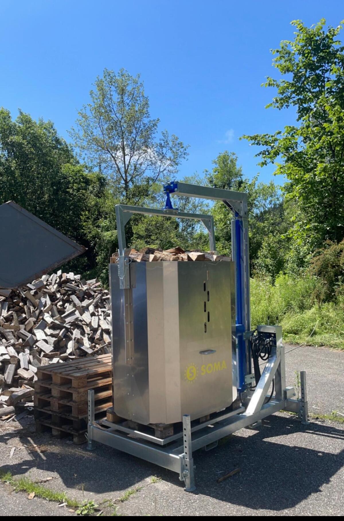 Palettenabpackmaschine 1