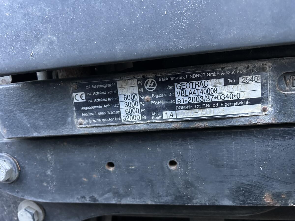 Linder Geotrac 124 1