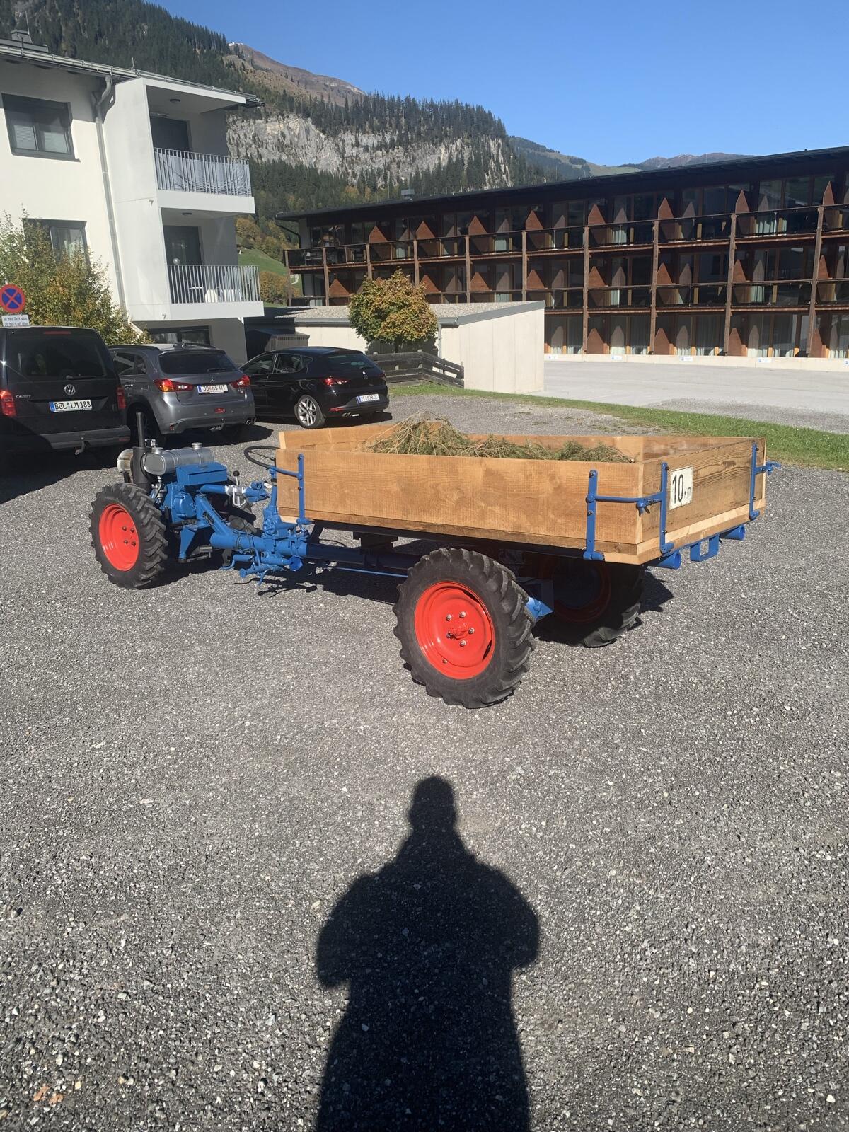 Einachsschlepper Austro Rapid mit Stihl Diesel Motor 2