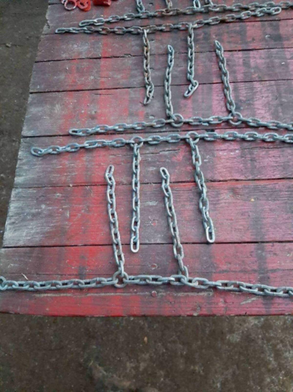 Schneeketten Reparaturstücke 2