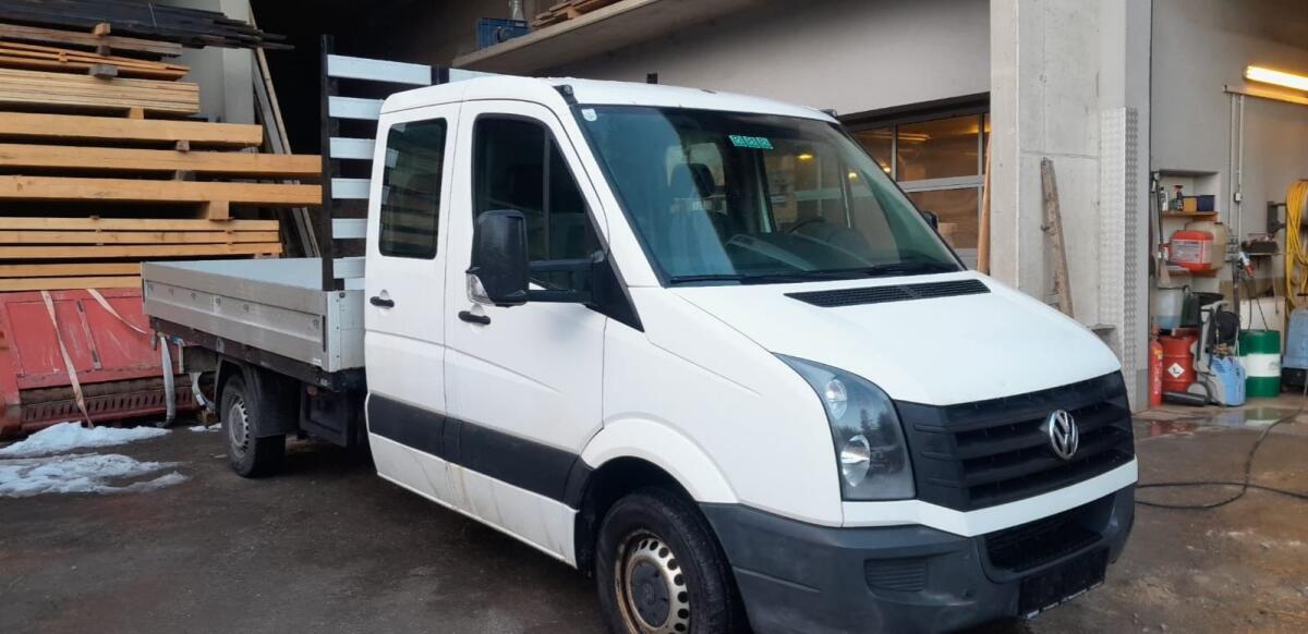 VW Pritsche Crafter Doppelkabine 2