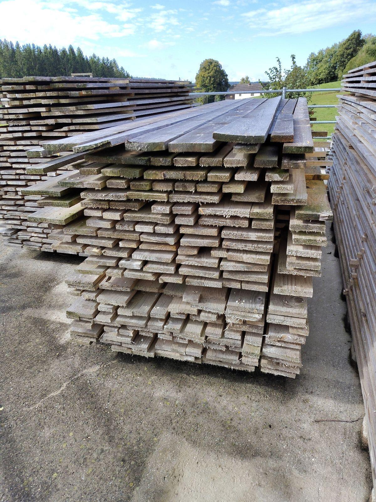 Fichtenbretter sägerau 2