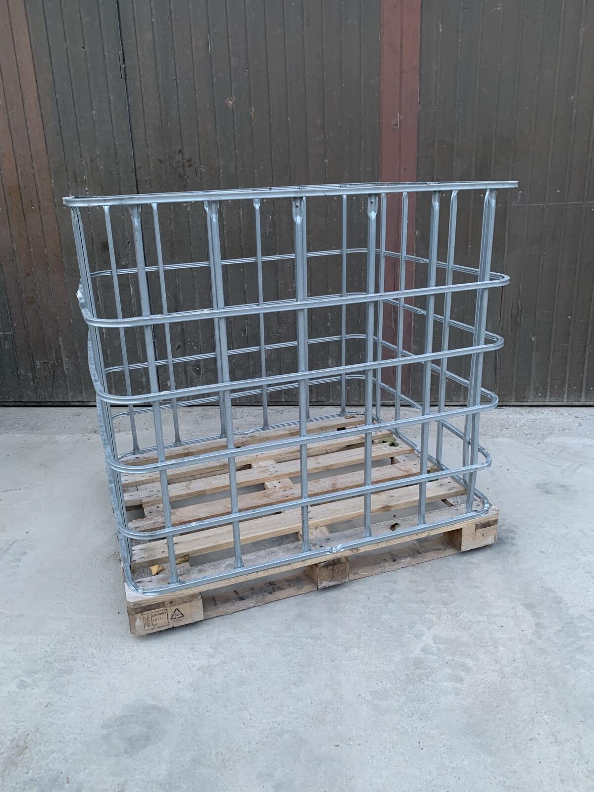 50 Stk. Brennholzboxen, IBC Gitter 1
