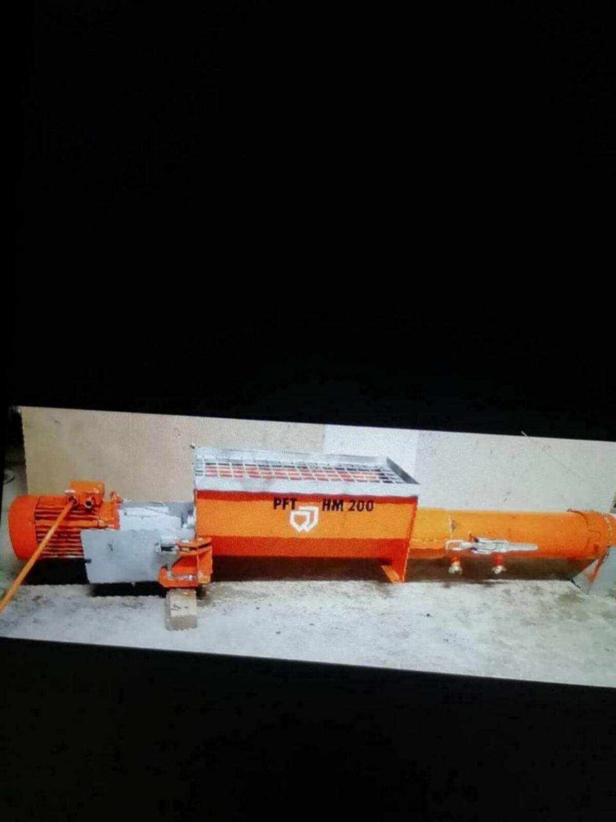 Durchlaufmischer, Zwangsmischer PFT HM 200 1