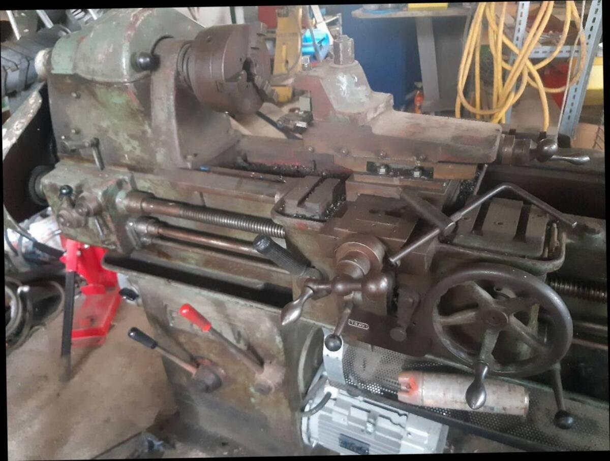 Drehbank, Drehmaschine 1