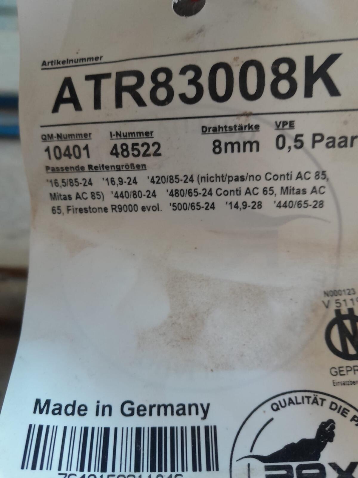 Schneeketten NEU 440/80 24 2